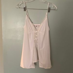 Victoria’s Secret  chemise with lace detail